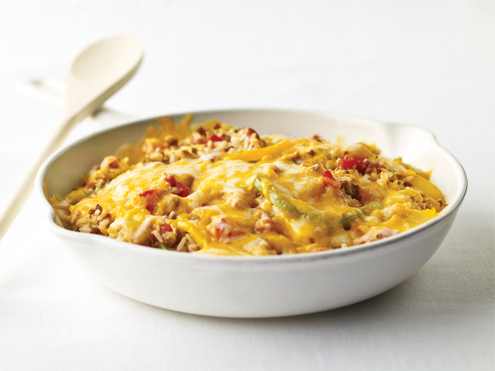 Southwest Skillet with Beef and Bell Peppers | Savory
