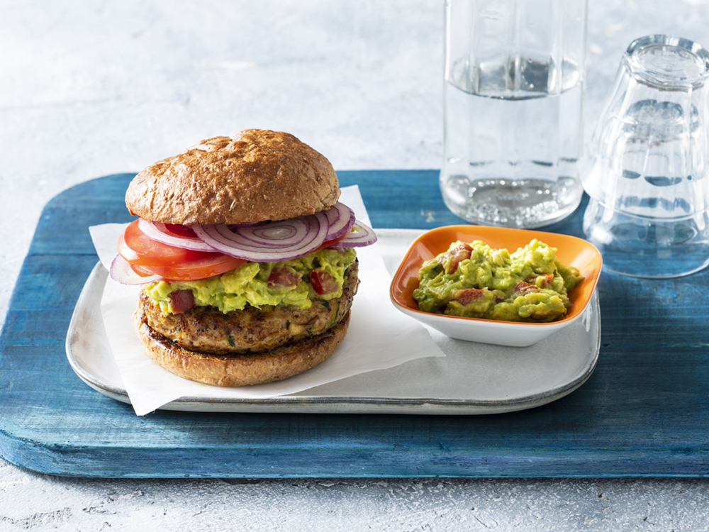 Guacamole Turkey Burger | Savory