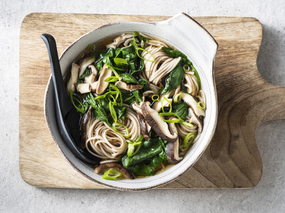 Soba in Shiitake Broth | Savory