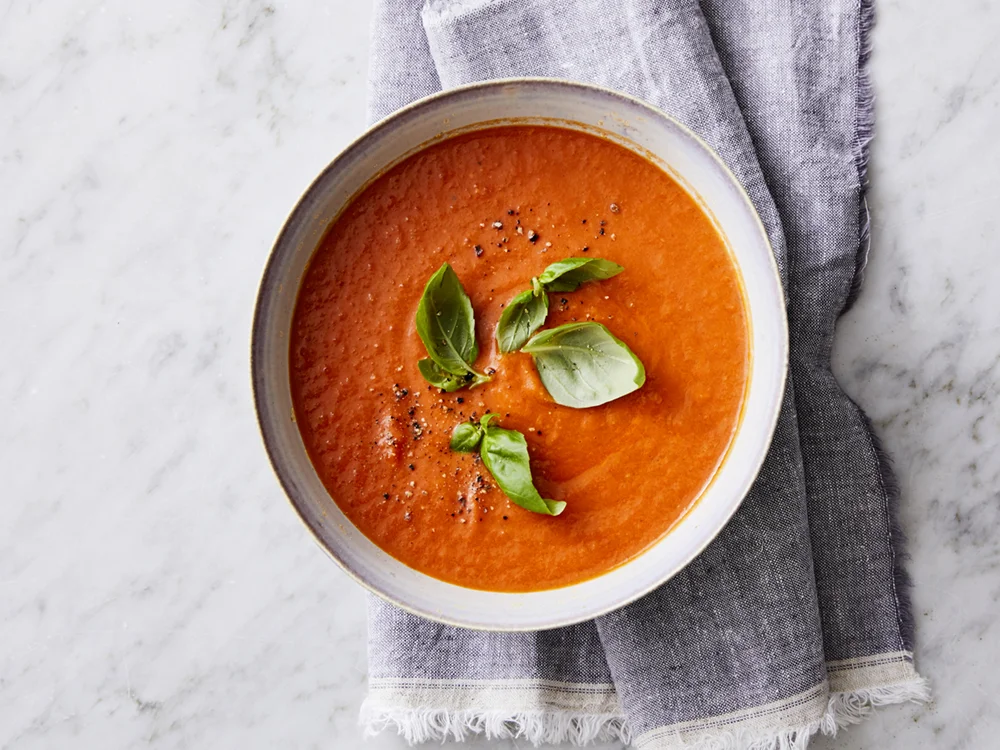 Puréed Tomato Soup | Savory