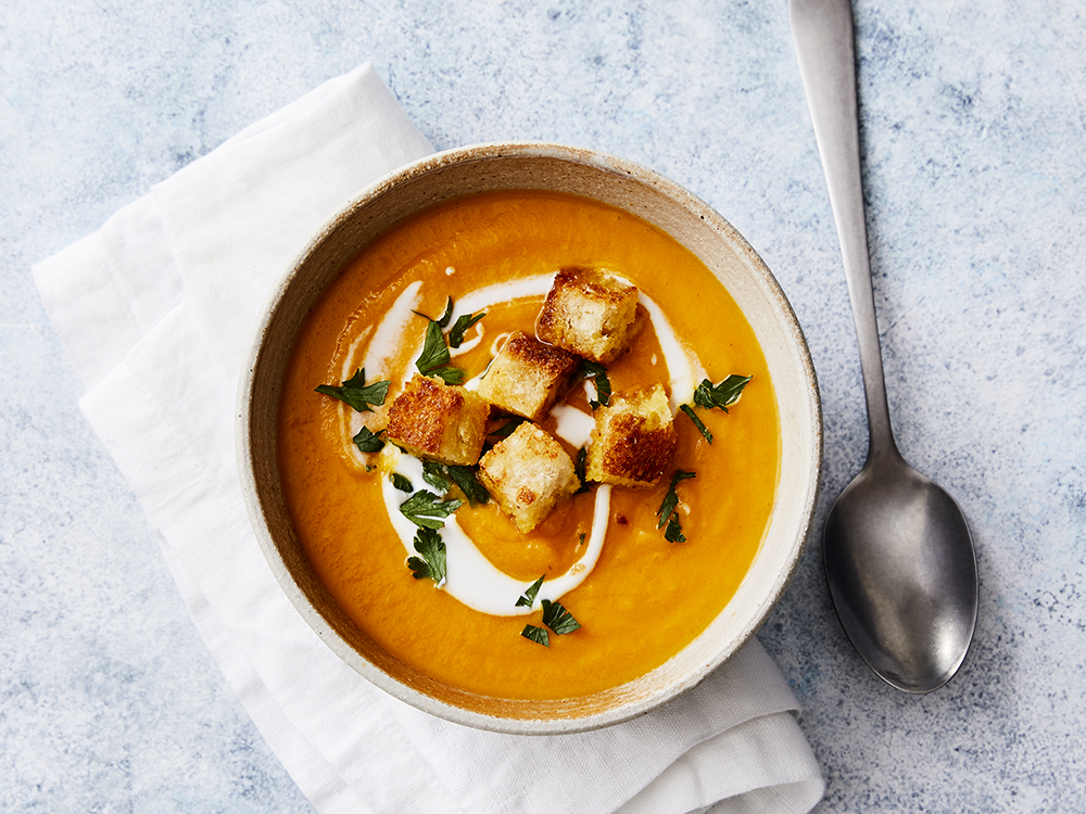 Sweet Potato and Carrot Soup | Savory