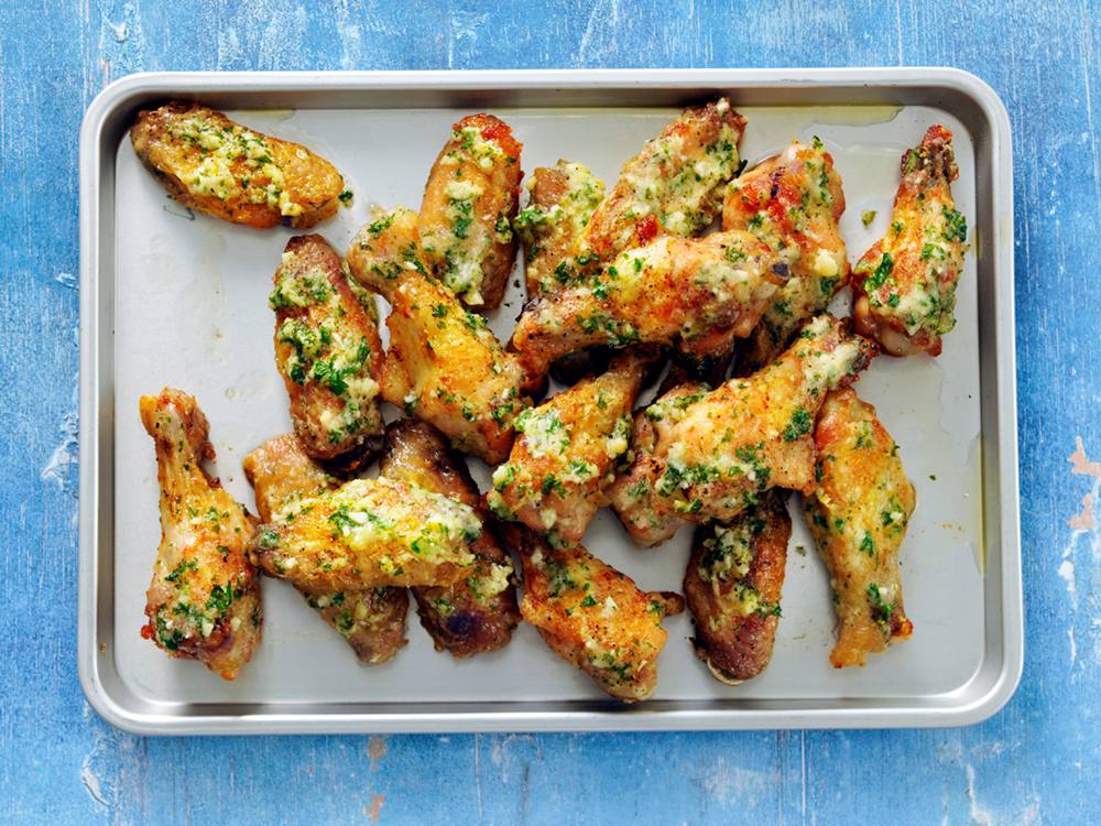 Garlic-Parmesan Wings | Savory