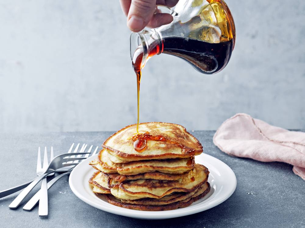 Peanut Butter-Banana Flapjacks | Savory