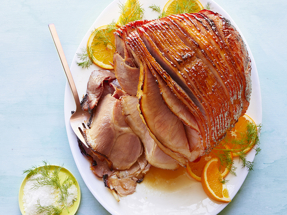 Honey and Ginger–Glazed Ham | Savory
