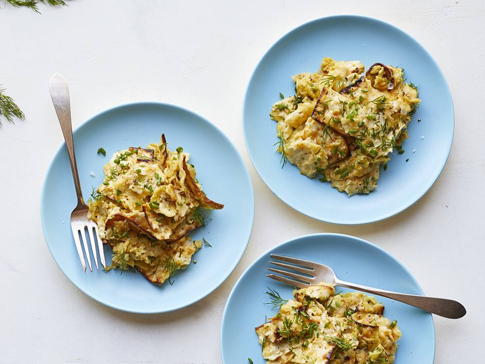 Matzo Brei with Herbs | Savory