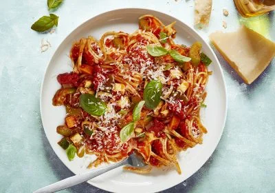 Spaghetti with Veggie Marinara