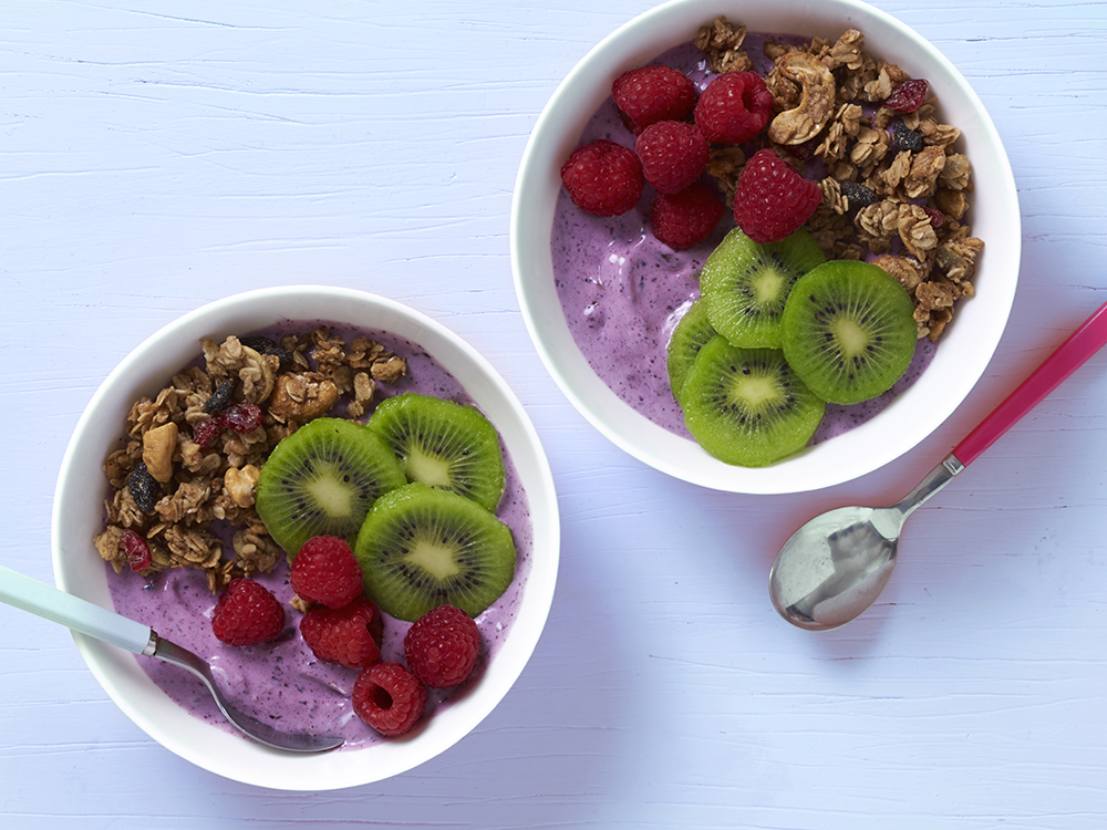 Blueberry Smoothie Bowls | Savory