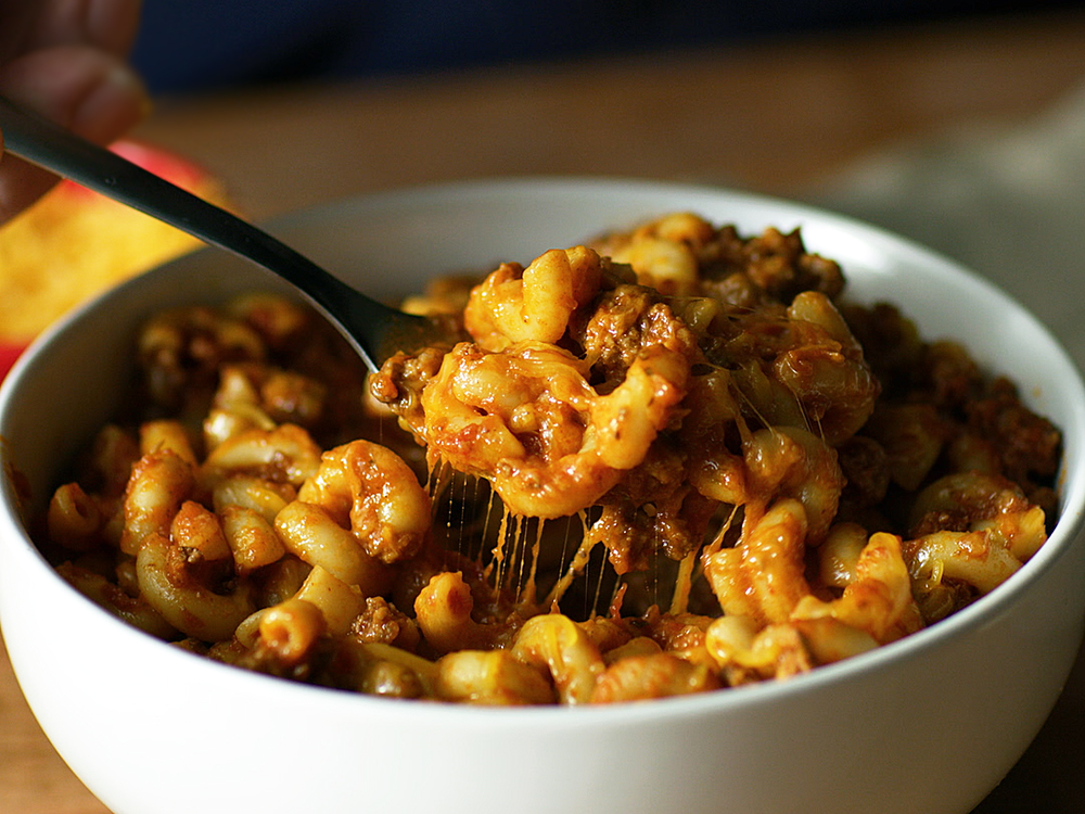 Chili Mac & Cheese | Savory