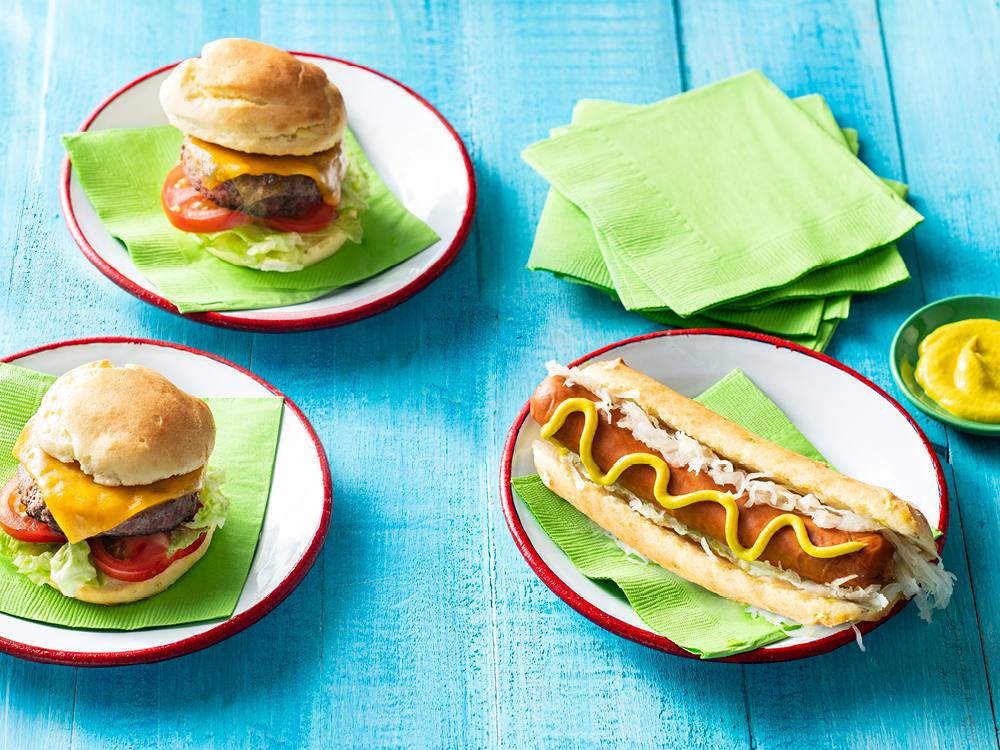 GlutenFree Hamburger and Hot Dog Buns Savory