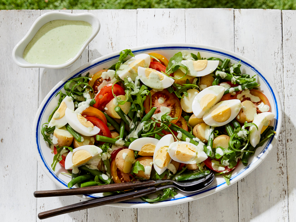 Salad with Green Beans and Potatoes | Savory