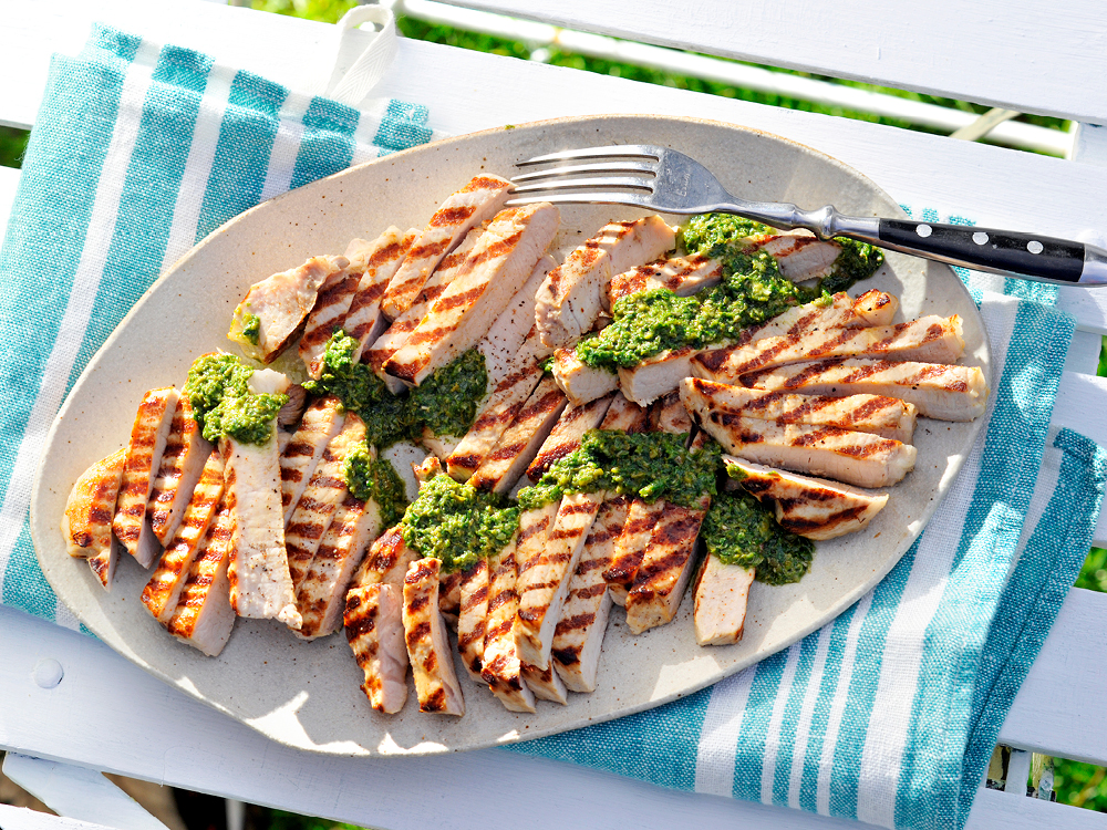 Pork Chops with Italian Herb Sauce Savory