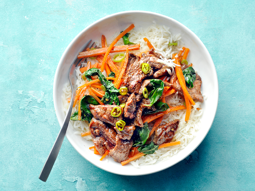 Stir-Fried Basil Beef | Savory