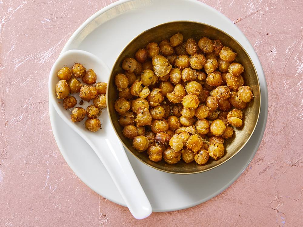 Crispy BBQ-Ranch Chickpeas | Savory