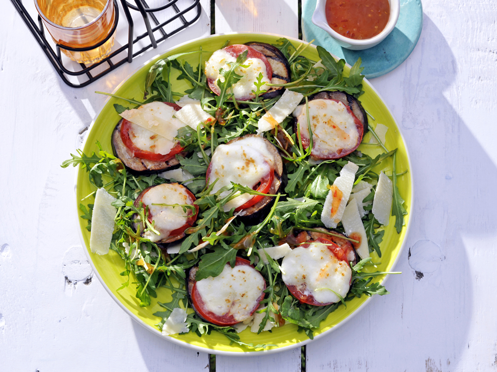 Eggplant Parm Salad | Savory