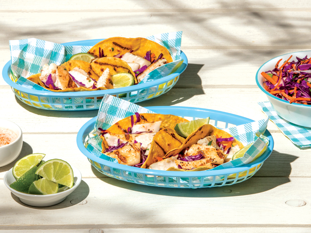 Cobia Fish Tacos