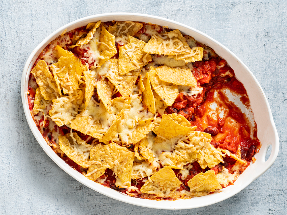 Tortilla Chip Casserole Savory
