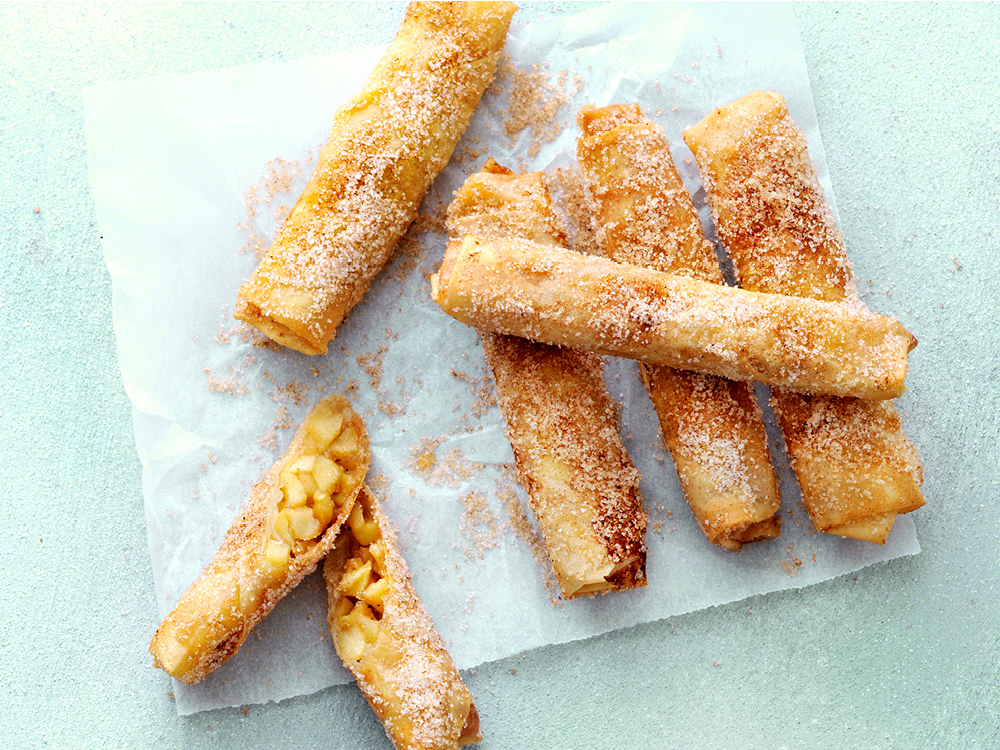 Apple Pie Egg Rolls | Savory