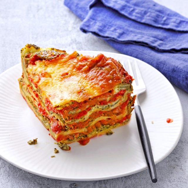Spinach Lasagna Savory