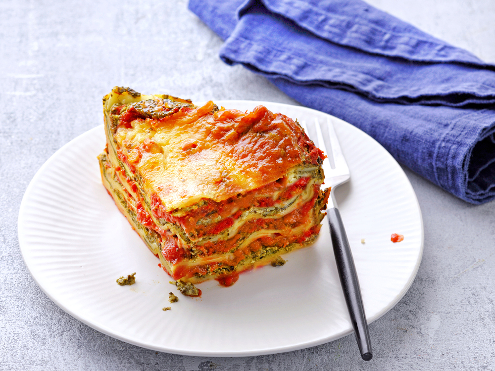 Spinach Lasagna | Savory