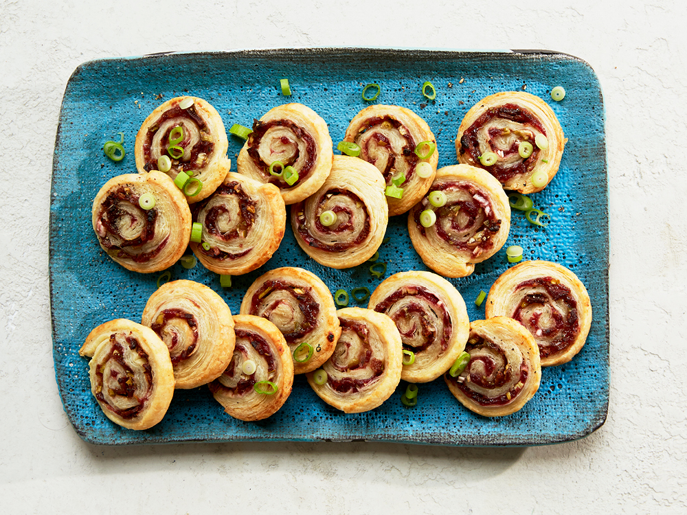 Cranberry-Bacon Wheels | Savory
