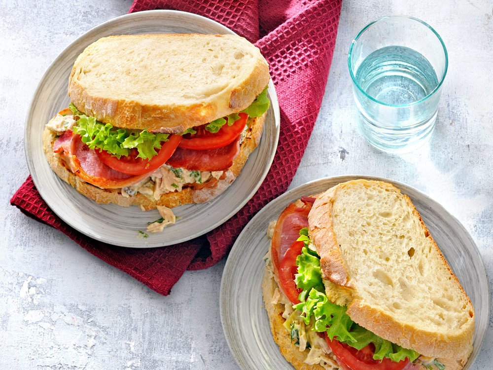 Tuna Club Sandwich | Savory