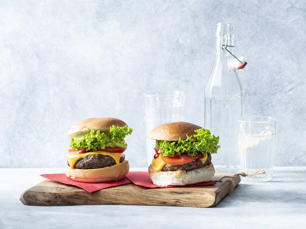 Black Bean Cheeseburgers | Savory