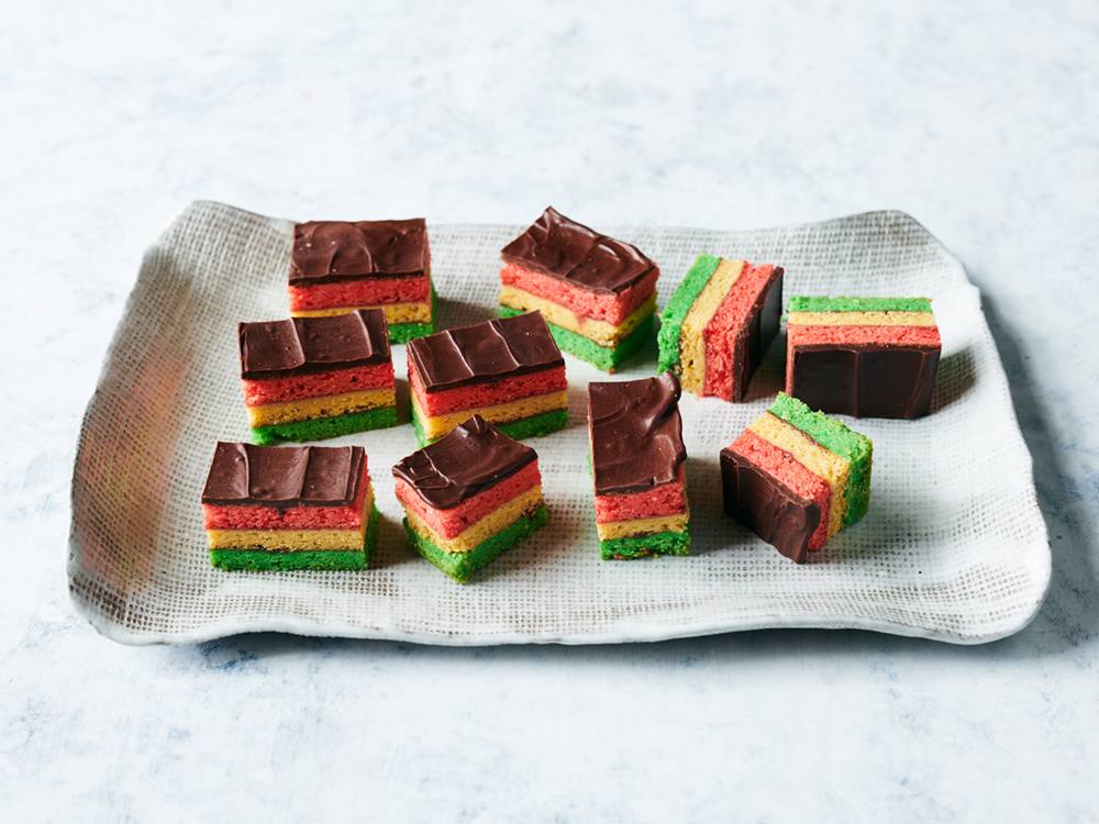 Italian Rainbow Cookies | Savory