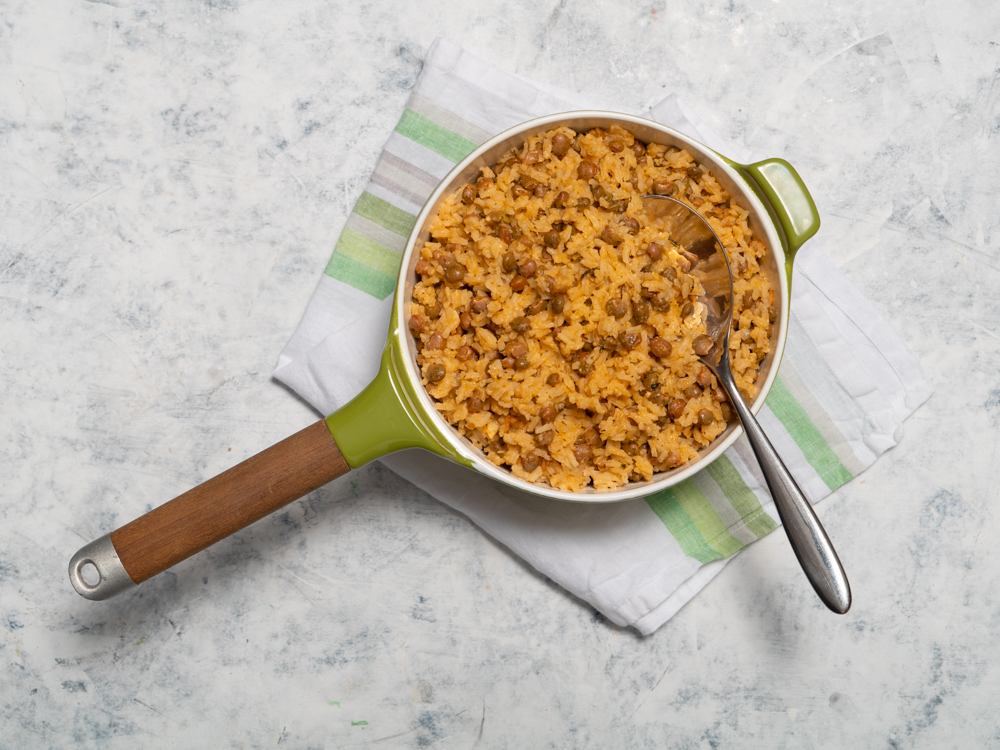 Dominican-Style Coconut Rice with Pigeon Peas | Savory