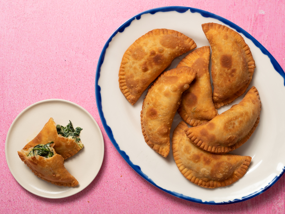 Spinach and Cheese Turnovers | Savory