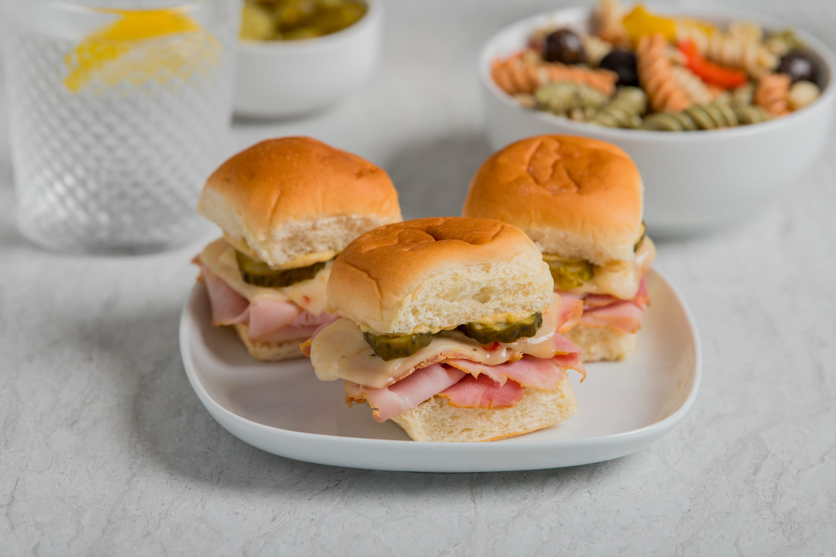 Spicy Pineapple Ham Sliders Savory