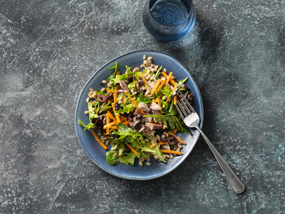 Farro Salad with Tuna Savory