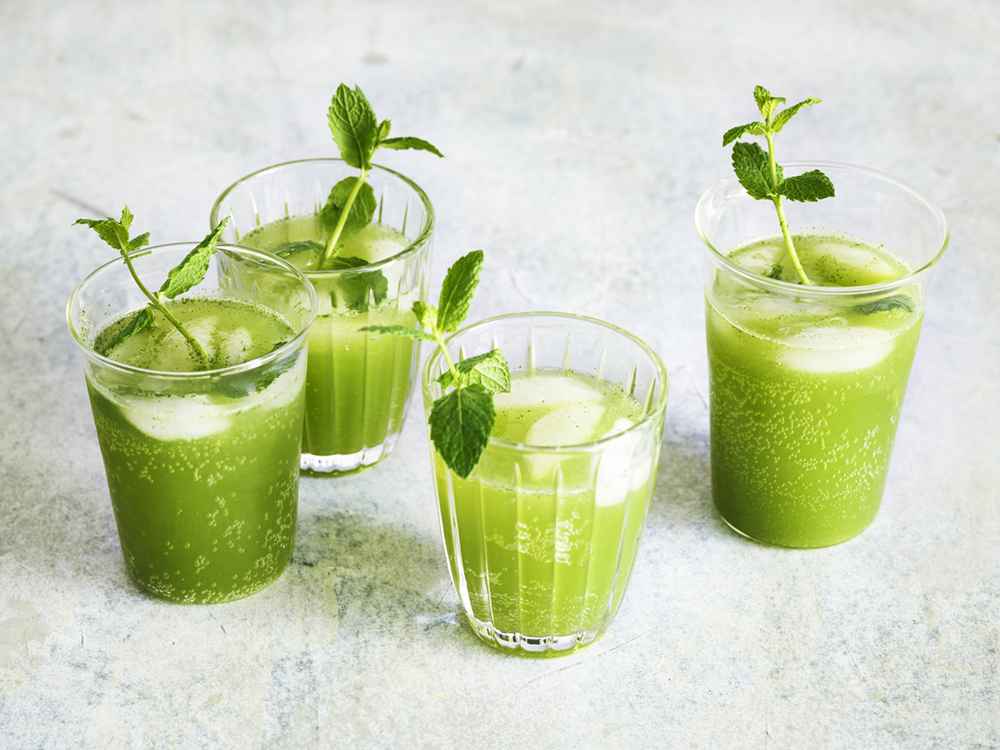 Cucumber-Mint Faux-jitos | Savory
