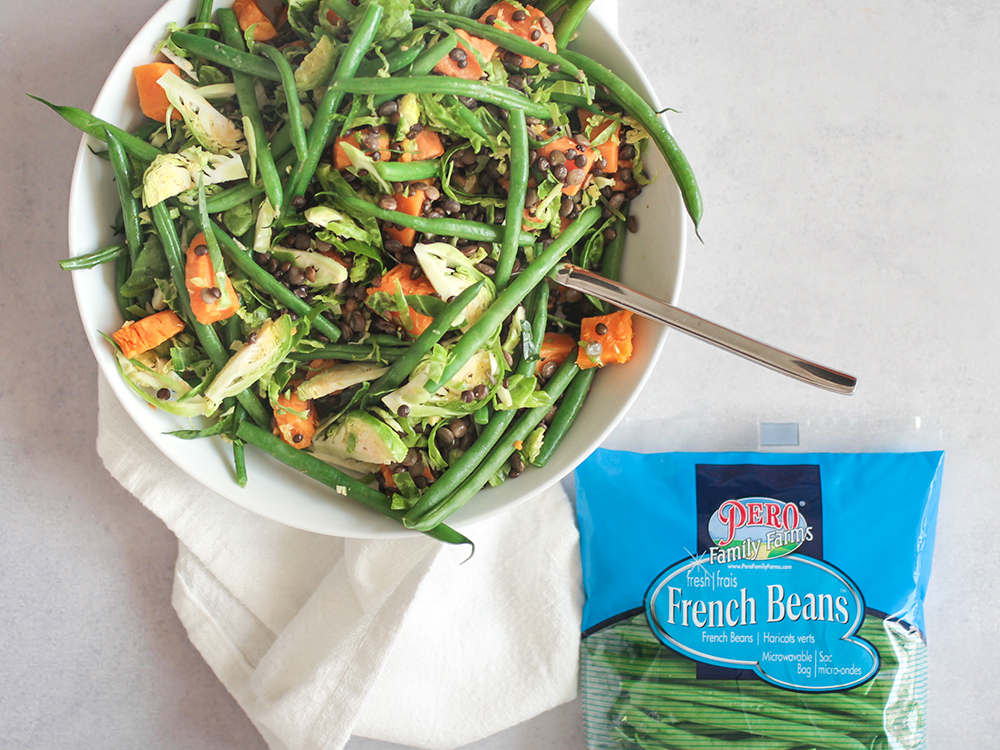 French Bean Lentil Side Dish | Savory