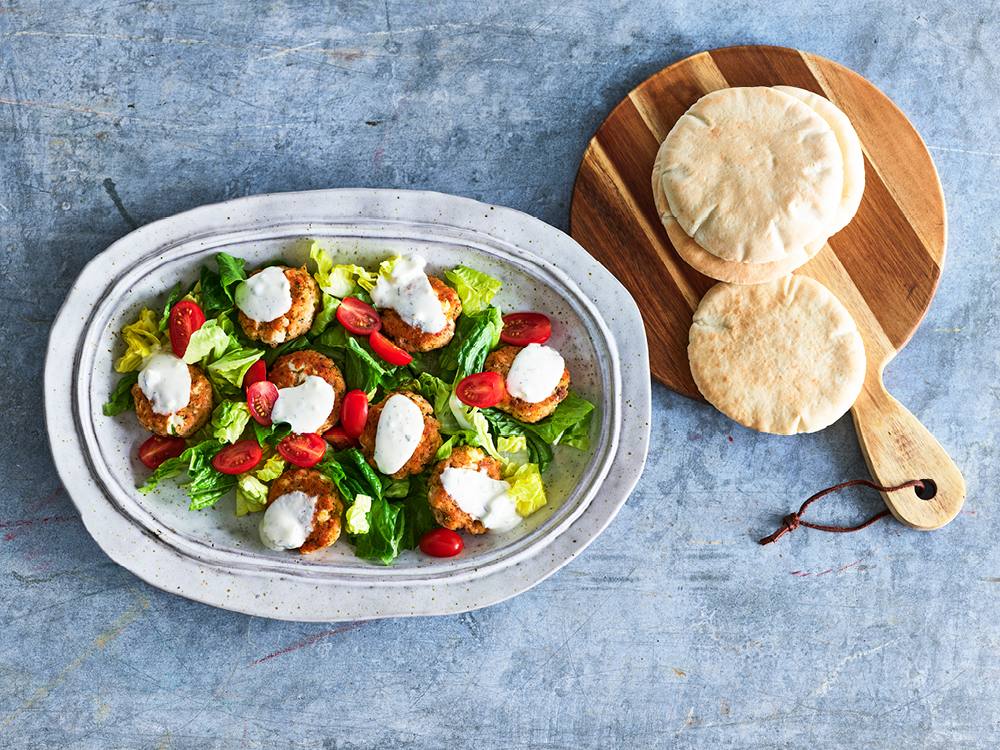 Greek Salmon Cakes | Savory