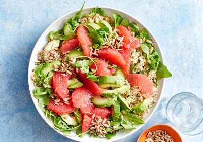 Quinoa Salad with Grapefruit and Avocado