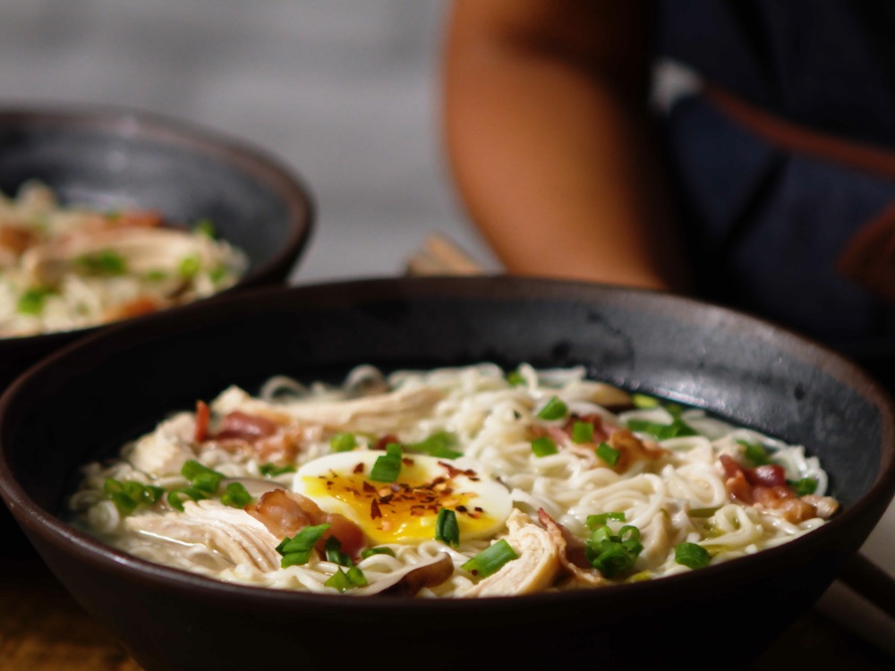 Thanksgiving Leftovers: Turkey Ramen | Savory