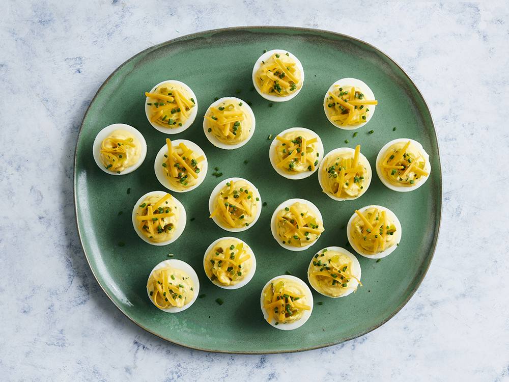 Loaded Deviled Eggs | Savory