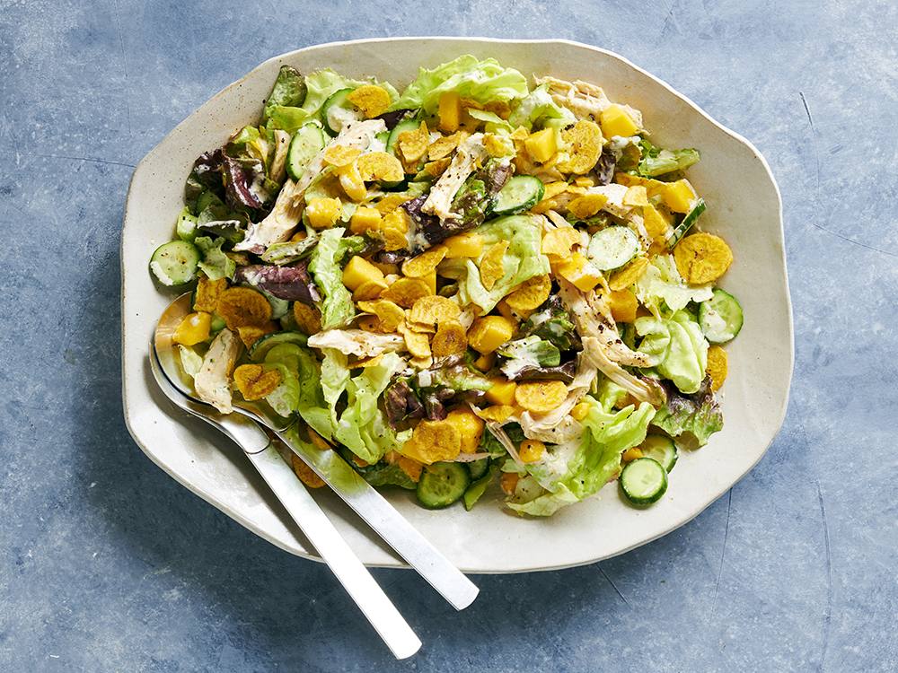 Caribbean Salad with Mango and Chicken Savory