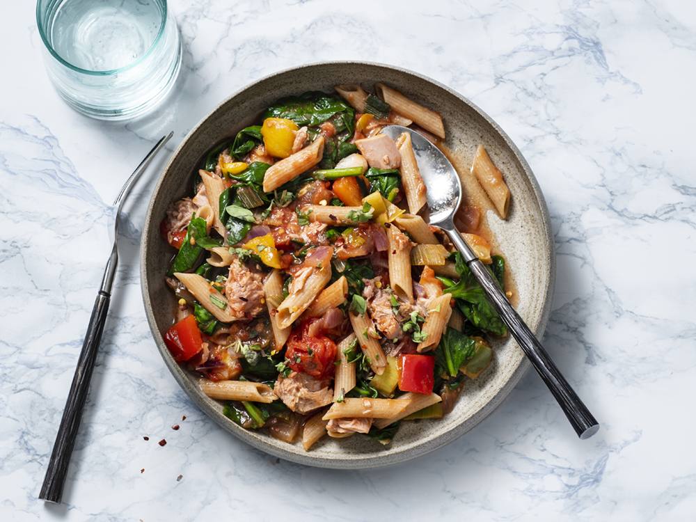 Whole-Grain Penne with Tuna | Savory