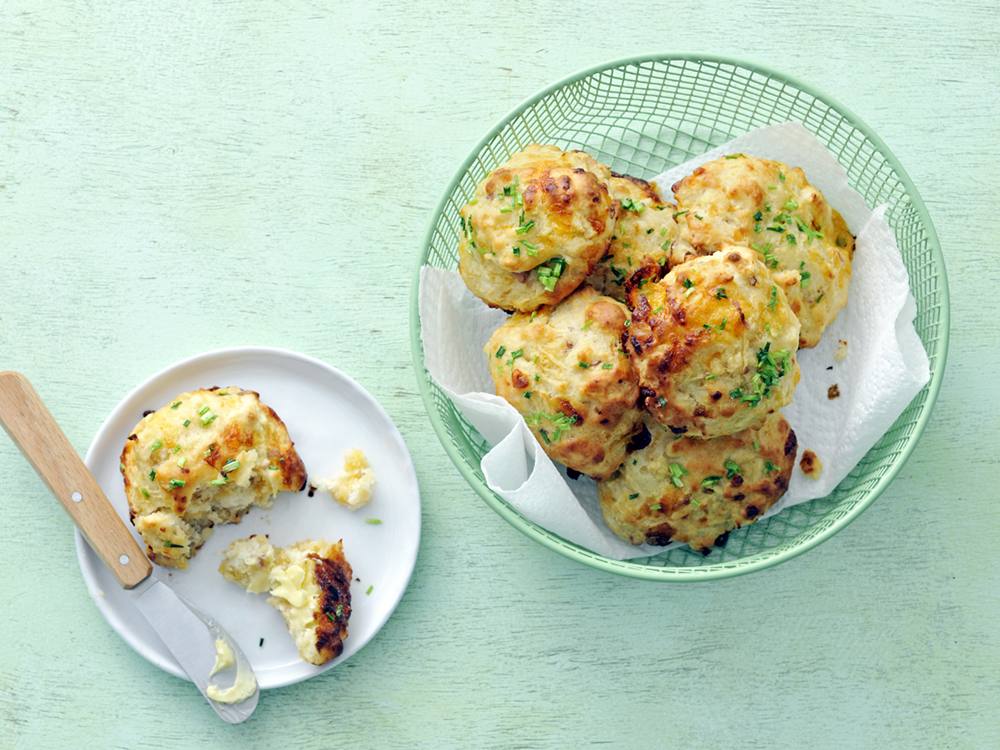 Apple-Cheddar Biscuits | Savory