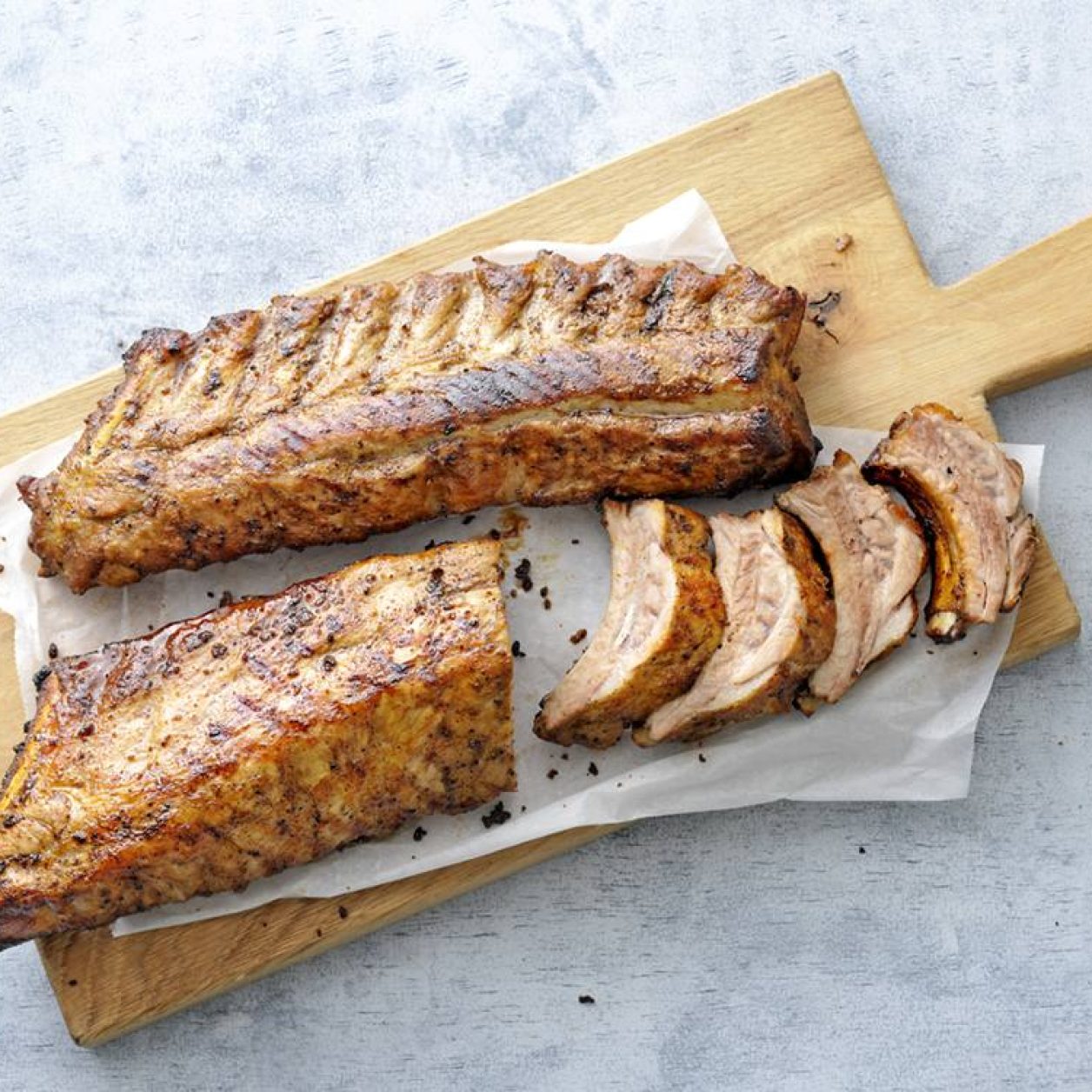 Black Pepper Baby Back Ribs | Savory