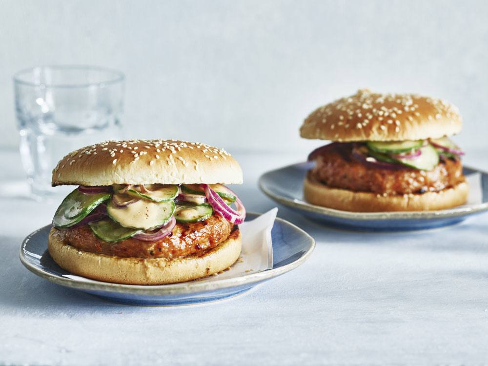 Thai Turkey Burgers | Savory