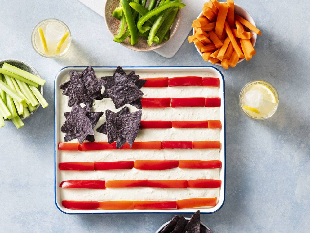 Fourth of July Garlic-Jalapeño Dip | Savory