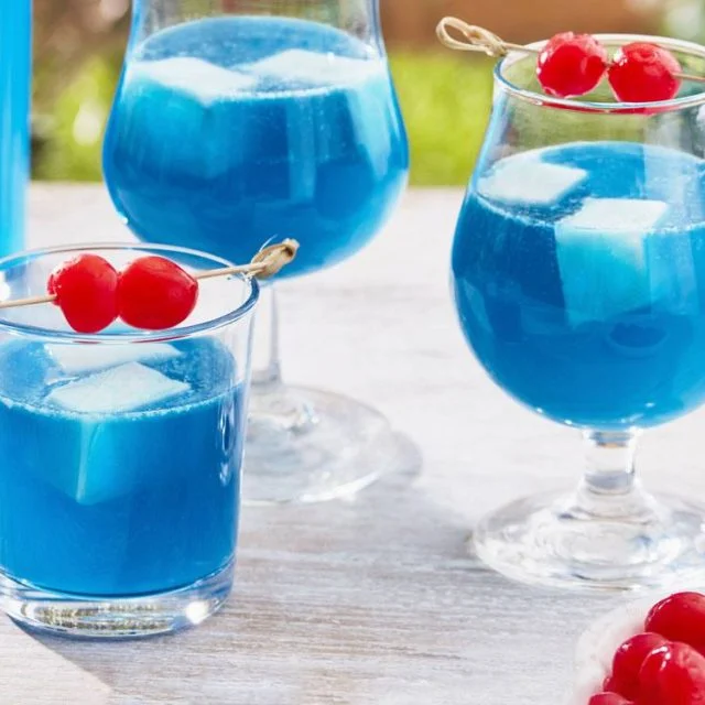Red, White, and Blue Big-Batch Cocktail