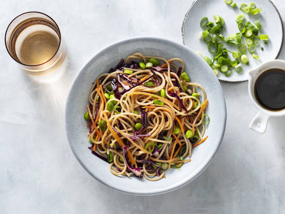 Summer Noodle Salad with Veggies | Savory