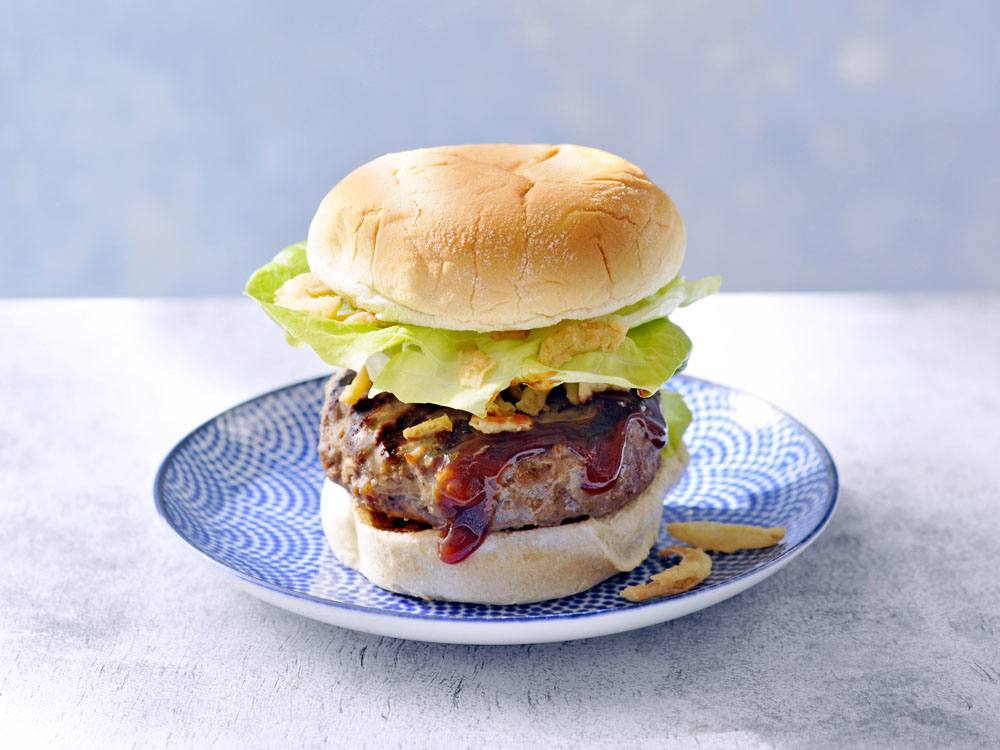 BBQ Crunch Burger | Savory