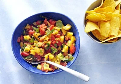 Grilled Mango Salsa