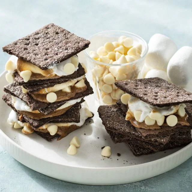 White Chocolate-Almond Butter S’mores