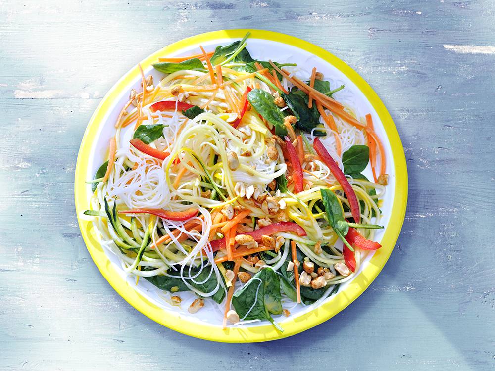Easy Summer Veggies Noodle Salad | Savory