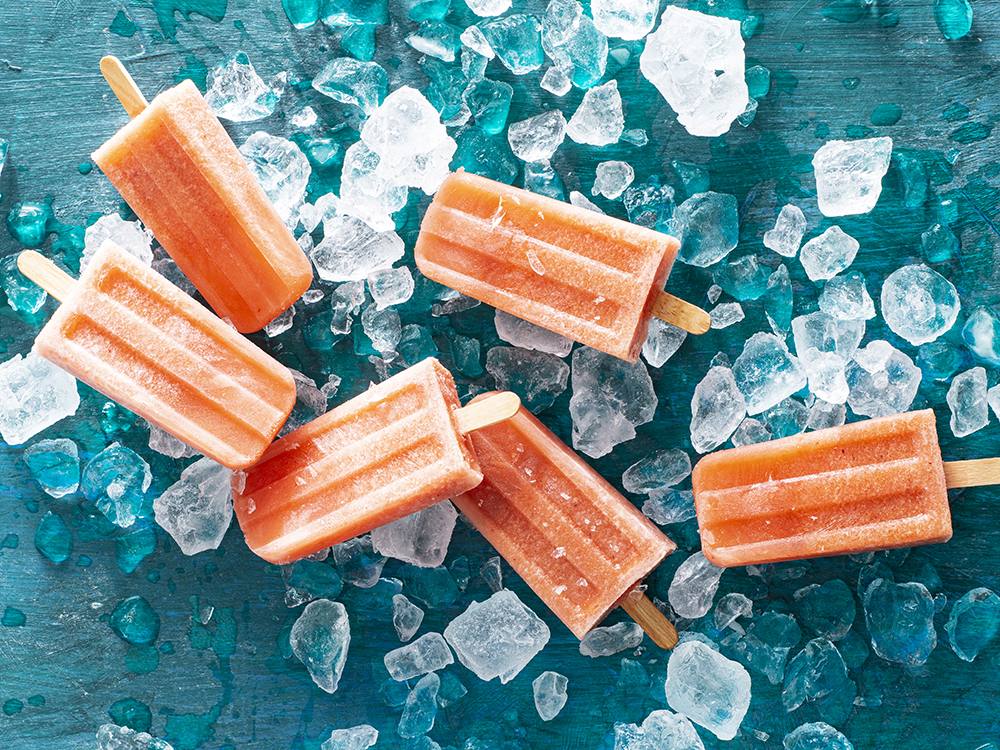 Strawberry-Peach Sangria Pops | Savory